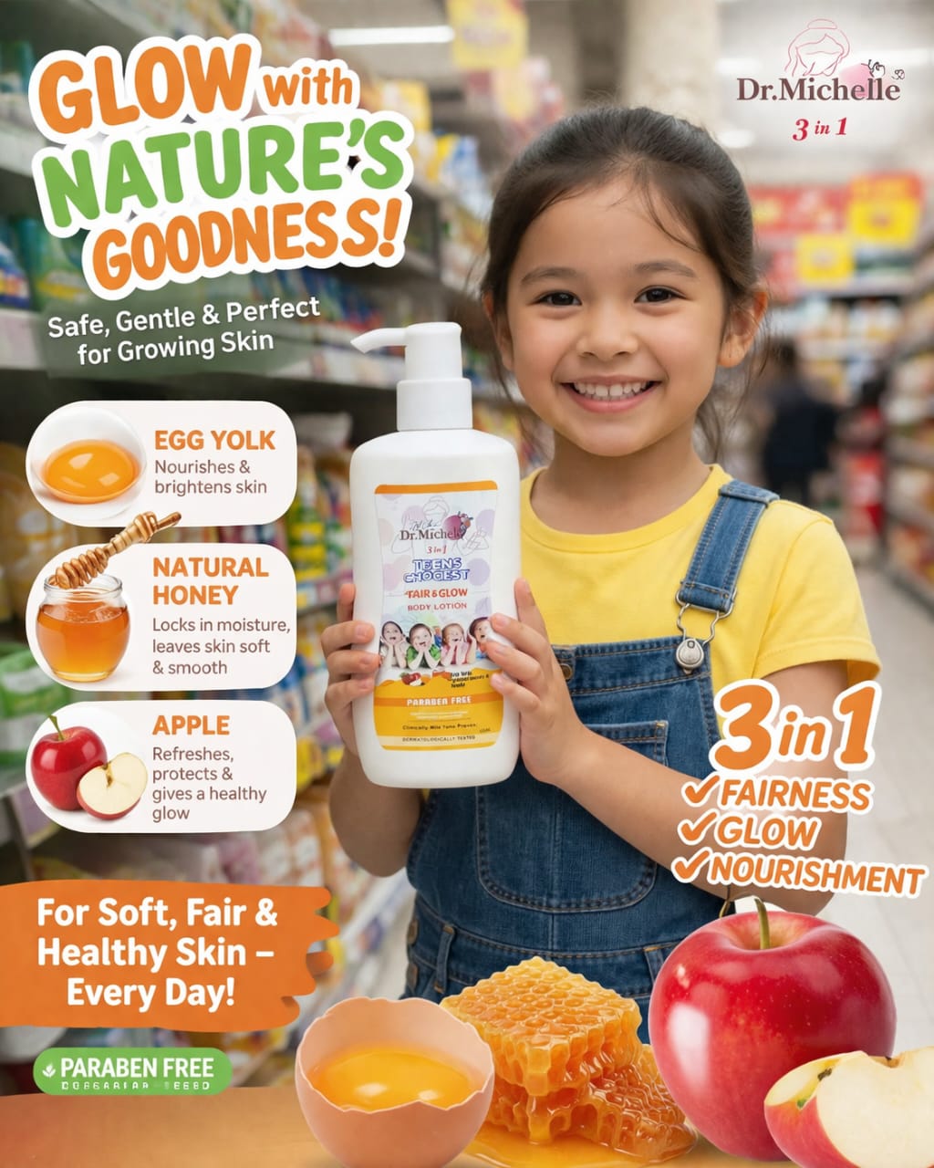 Natural ingredients in Teens Choicest - 100% organic shea butter, coconut oil, honey and plant extracts