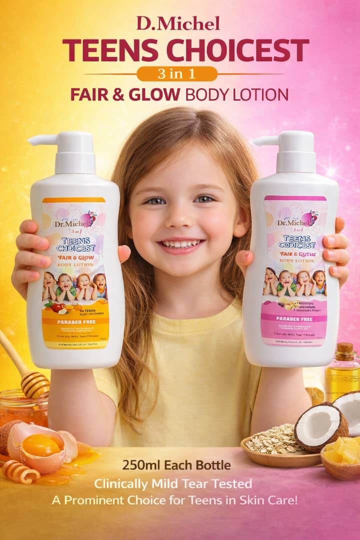 Customer testimonial using Teens Choicest Fair and Glow Body Lotion